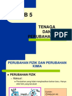 Bab 5 Tenaga Dan Perubahan Kimia