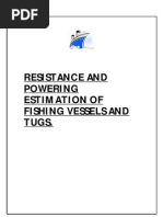 Ship Resistance Calculation