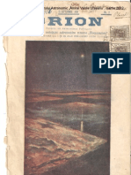 Revista de Astronomie Orion, Septembrie 1908
