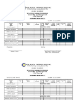 IVF Monitoring Sheet