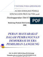 Download materi sosialisasi Pilkada by Denny Septiviant SN121226560 doc pdf