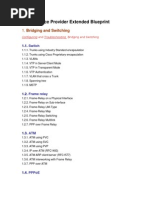 CCIE Service Provider Extended Blueprint: 1. Bridging and Switching