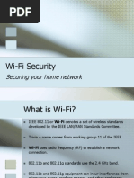 Wi-Fi Security: Securing Your Home Network