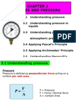 CHAPTER 3 FORCES AND PRESSURE