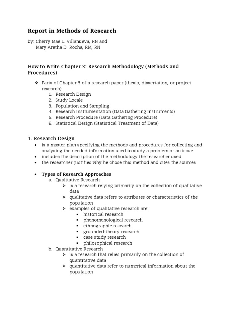 chapter 3 research sampling technique