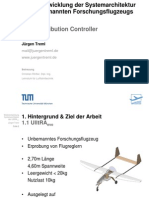 Weiterentwicklung der Systemarchitektur des unbemannten Forschungsflugzeugs UlltRAevo - Presentation