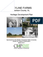 Skyline Farms Heritage Development Plan