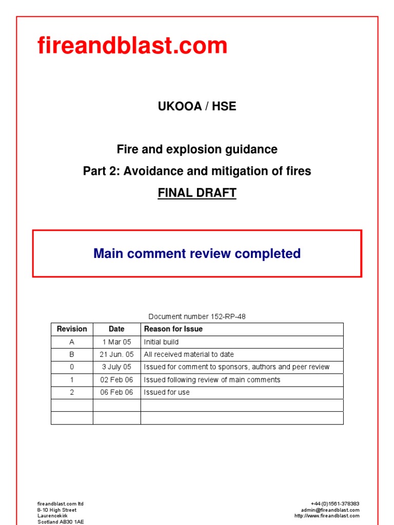 Explosion Mitigation Pdf Risk Risk Management