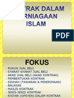 Kontrak Dalam Perniagaan Islam