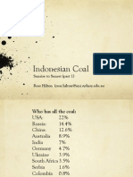 Indonesian Coal, Sunrise To Sunset