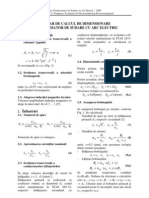 Calcul de Dimensionare Transformator de Sudare Cu Arc Electric