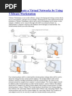 How To Create A Virtual Networks by Using Vmware Workstation