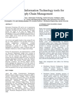IT for Supply Chain Managemenr