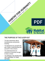 Habitat Sleepout