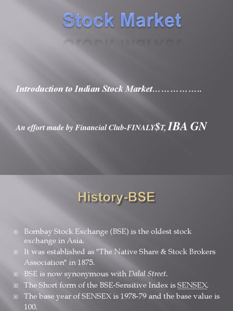 LEARN INDIAN STOCK MARKET PDF visual data 3