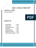 apple value chain analysis model