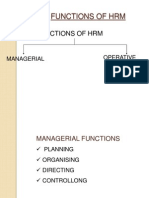 Functions of HRM