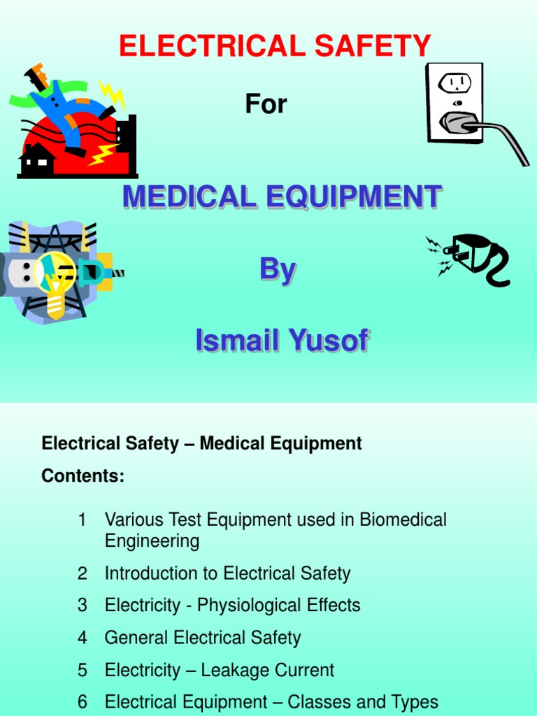 Medical Electrical Safety | PDF | Electric Current | Heart