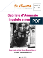 Gabriele D'annunzio. Inquieto e Non Solo