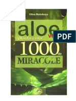 Aloe Vera Planta Celor 1000 de Miracole OLTEA MUTULESCU