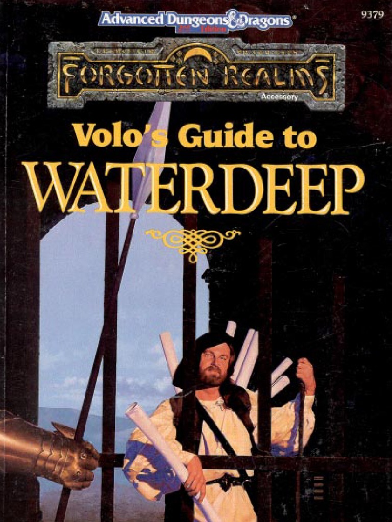 01 - (TSR9379) Volos Guide To Waterdeep | PDF | Ed Greenwood | Dungeons ...