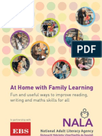 At home with family learning