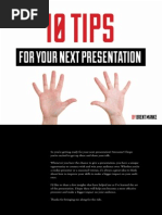 Download 10 Tips For Your Next Presentation by Brent Manke SN121394683 doc pdf