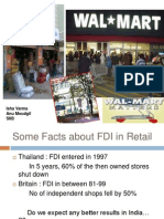 Disadvantages of FDI in Retail