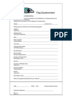 Flag Questionnaire: Australian Karting Association Inc