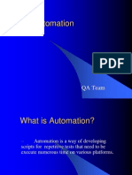 Testing Automation