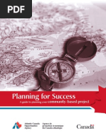 Planning For Success: Community-Based Project