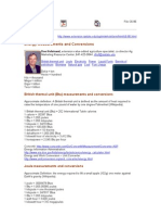 (영국단위변환) FUEL - CONVERSION - WORK - SHEET PDF