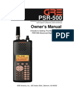 GRE PSR-500v1.3 Manual