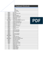 AutoCAD -2007 Keyboard Shortcut