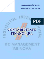 Contabilitate Financiara - Frecauteanu A. Malai A.