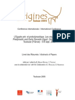 Parametri Drzavnosti Origin of The State (Toulouse Conference 2005)
