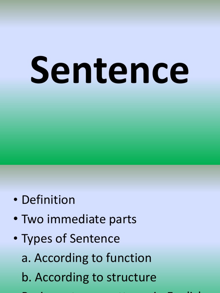 sentence-pattern-pdf-sentence-linguistics-subject-grammar