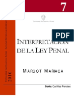 Interpretacion DE LA LEY pENAL