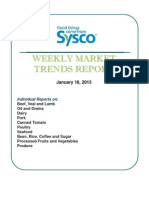 Weekly Market Trends Report 1.18.2013