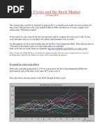 Solar Cycles and the Stock Market
