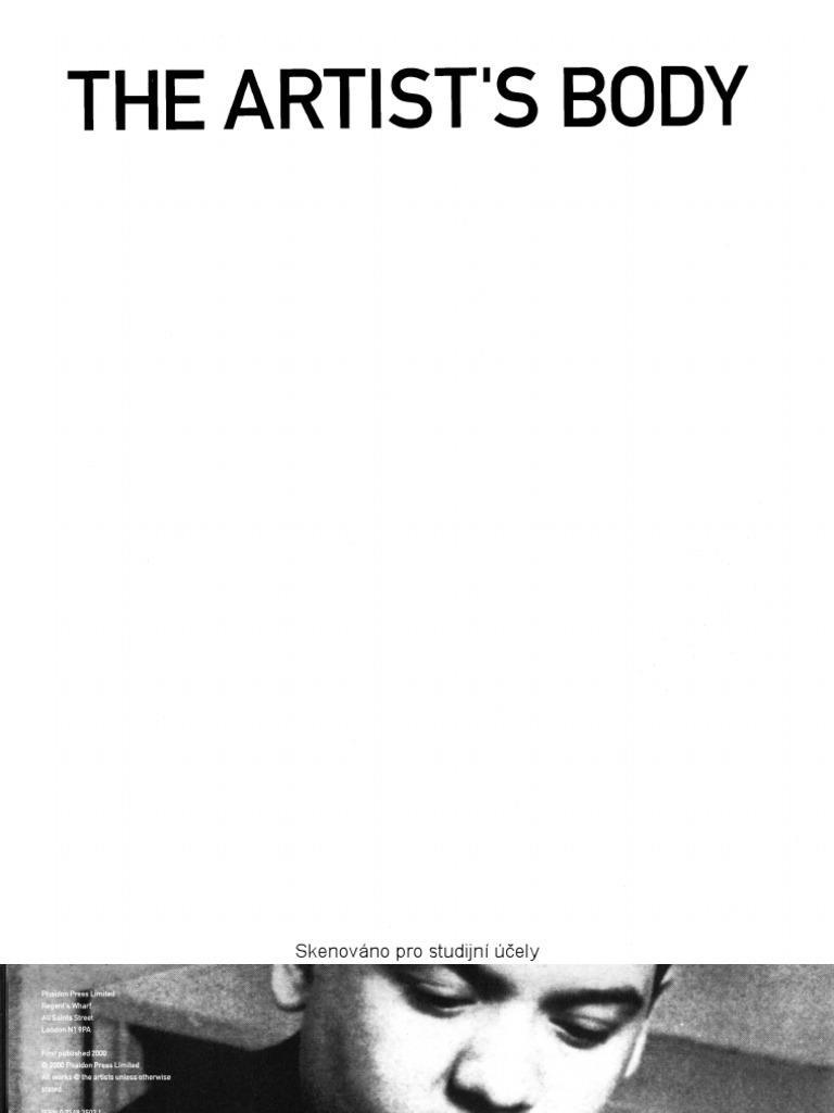 The Artist's Body PDF