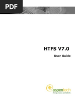 Aspen HTFS V7 - 0-User Guide