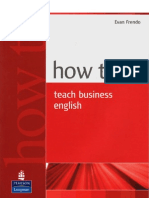 How To Teach Business English
