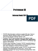 Pertemuan 3 Referensi Model TCP Ip