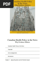 Download Canadian Health Policy in the News Why Evidence Matters by EvidenceNetworkca SN121521987 doc pdf