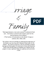 August: Marriage & Family
