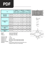 Expanded Metal Specifications Guide | PDF | Building Materials | Materials