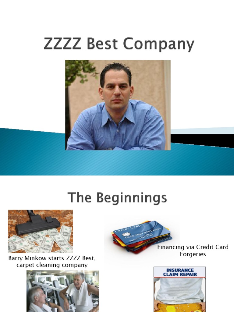 ZZZZ Best Company Audit Presentation PDF