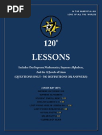 Download 120 LESSONS STUDY BOOK by Ra Scientific JusticeAllah SN121558567 doc pdf