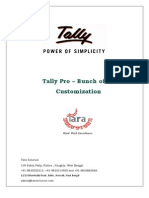Tally Pro - Bunch of 31 Customization